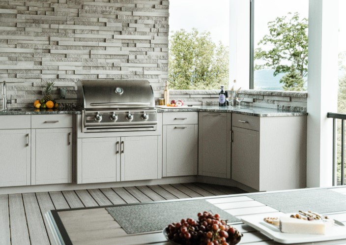 outdoor kitchen cabinets