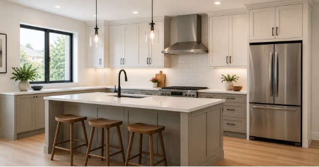 Modern Shaker Cabinets: Styles, Design & Installation Costs