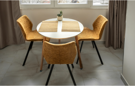 Can a Travertine Dining Table Work in a Small HDB Dining Area?